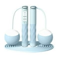 thumbnail image 4 of yotijar Jump Rope Digital Counting Jump Rope Skipping Rope with Calorie Counter Cordless blue, 4 of 8