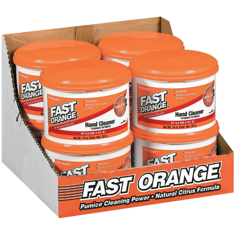 Fast Orange® Pumice Cream Hand Cleaner, 14 OZ – Permatex