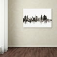thumbnail image 3 of Trademark Fine Art 'Durham North Carolina Skyline III' Canvas Art by Michael Tompsett, 3 of 3