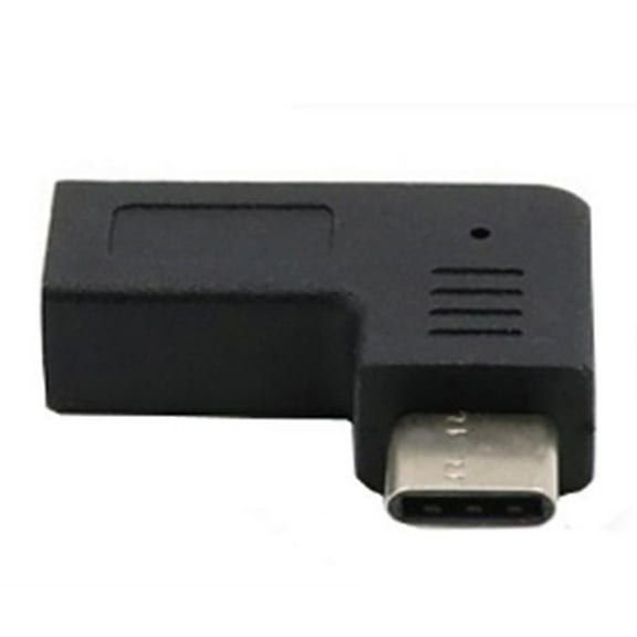 Right Angled Portable Converter Adapter Support Data Transfer Micro USB to USB C