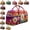 #01, variant on 18in Unisex Boho Quilted Weekender Bag - Large Lightweight Hippie Quilted Duffle, Hippie Bag, Hippie Van Quilted Duffle Bag, Quilted Weekender Bag, Carry-on for Gym Yoga Weekend Trips (#06)