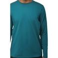 thumbnail image 4 of X RAY JEANS Mens Long Sleeve Crewneck T-Shirt, Teal, 3XL, 4 of 5