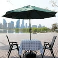 thumbnail image 3 of Spring/Summer Wrinkle-Free Waterproof Outdoor Tablecloth with Umbrella Hole and Zipper, 60-Inch-by-84 Rectangle, 3 of 6