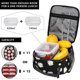 thumbnail image 4 of Hyang Red Strawberry Lunch Bag Kids Teen Girls Insulated Thermal Durable Reusable Cooler Modern Lunch Box Bag Adult Womens for School Office Picnic Tr, 4 of 5