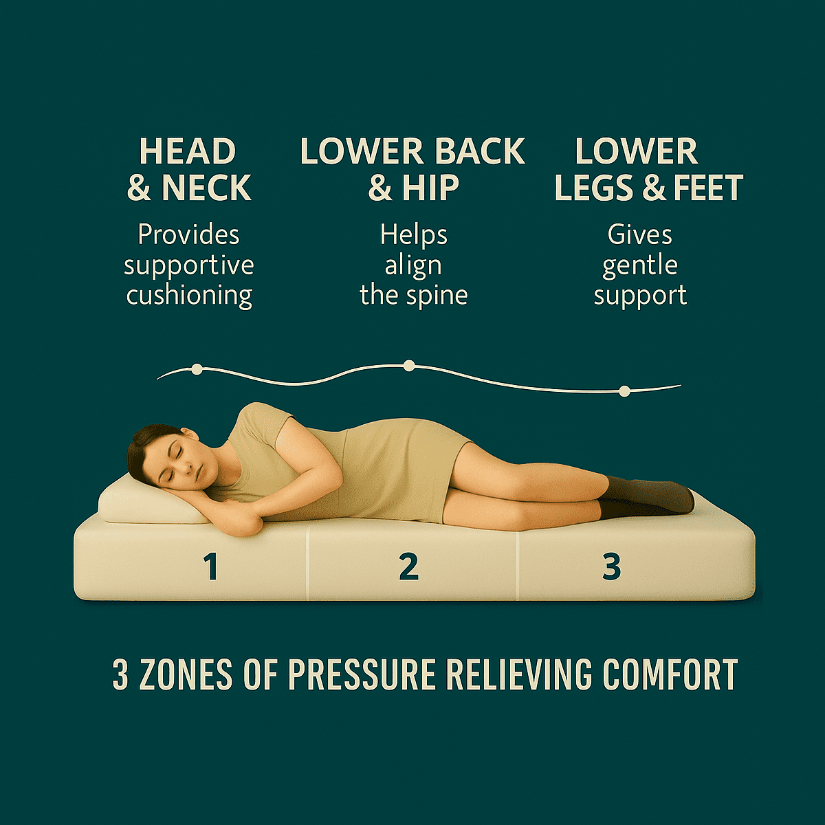 Atlas Mattress 8 in Gel Memory Foam Mattress with Breathable Cover, King, Medium Firmness