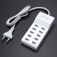 thumbnail image 4 of 10 Port USB Home Travel Wall AC Charger Fast Charge Power Strip Adapter, 4 of 6