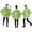 Fluorescent Green, variant on Funny Food & Object Cosplay Tunic, Adult Sleeveless Lemon Soap Chocolate Game Controller Costume for Halloween Party Stage Show, 1 PC White
