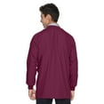 thumbnail image 4 of Landau Essentials Relaxed Fit 5-Pocket Snap-Front Scrub Jacket for Men 7551, 4 of 6