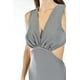 thumbnail image 4 of Vestido largo espalda descubierta Roman Fashion /Juvenil, 9105 (Gris) gris UNITALLA, 4 of 6