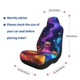thumbnail image 5 of Cauagu Colorful Potion Bottles Magic Print Car Seat Covers,Universal Automotive Seat Covers Car Seat Protectors Easy to Install Car Cover Car Accessories Auto rucks Van & SUV-1, 5 of 9