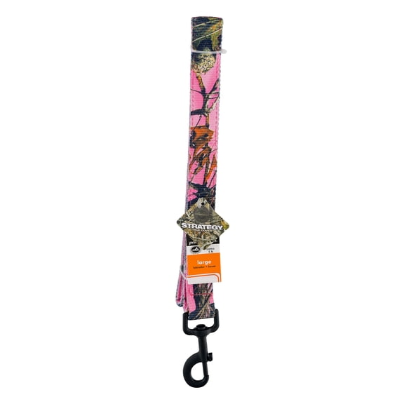 Pet Champion Leash Large Pink Camo, 1.0 CT