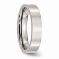 thumbnail image 4 of White Stainless Steel Ring Band Wedding Standard Flat, 4 of 5