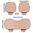thumbnail image 3 of Stadium Seat Cushion New Summer Car Seat Cushion Ice Silk Three Piece Set Car Seat Cushion Wholesale Single Piece Backless Cool Cushion Chair Cushions, 3 of 3