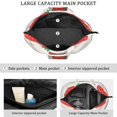 thumbnail image 3 of Travel Tote for Women,Travel Duffel Bag Airplane Duffel Strawberry Large Gym Tote Bag for Weekend Getaways, 3 of 5