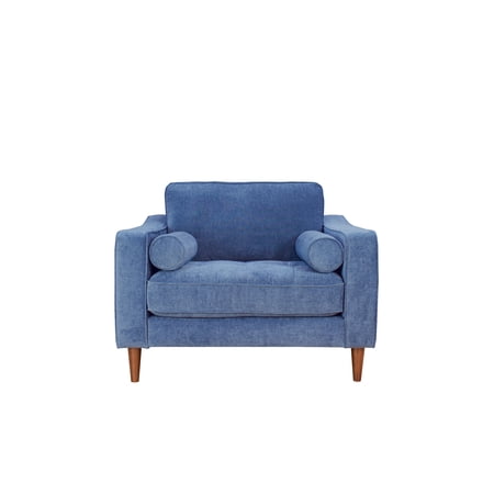 Blue Upholstered Chaise Lounge | Great for Poolside Relaxing | Luxurious Upholstered Style | Offers a Comfortable Resting Place