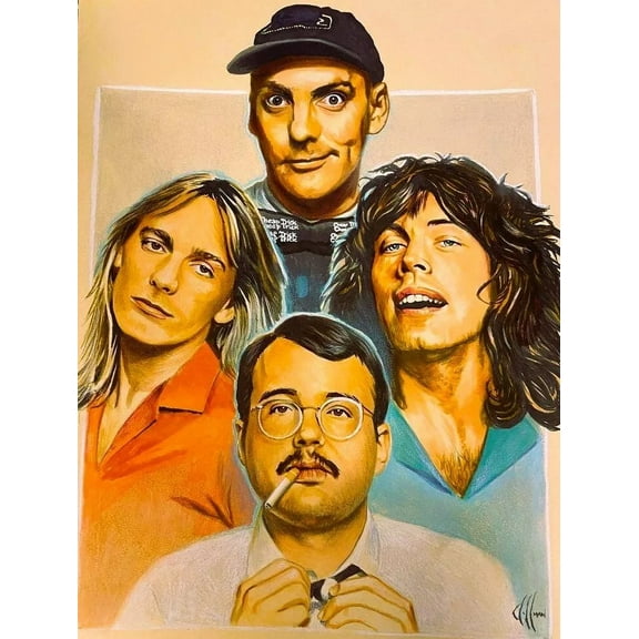 1982 CHEAP TRICK POSTER WALL ART PRINT ARTIST RENDITION 11 x 17 Inch Poster