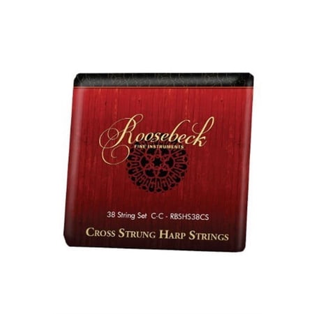 Roosebeck Cross Strung Harp 38-String Set