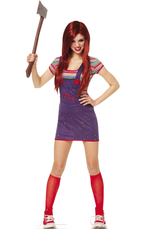Halloween fille fantaisie robe Costume Teen Age 13+ Chucky 