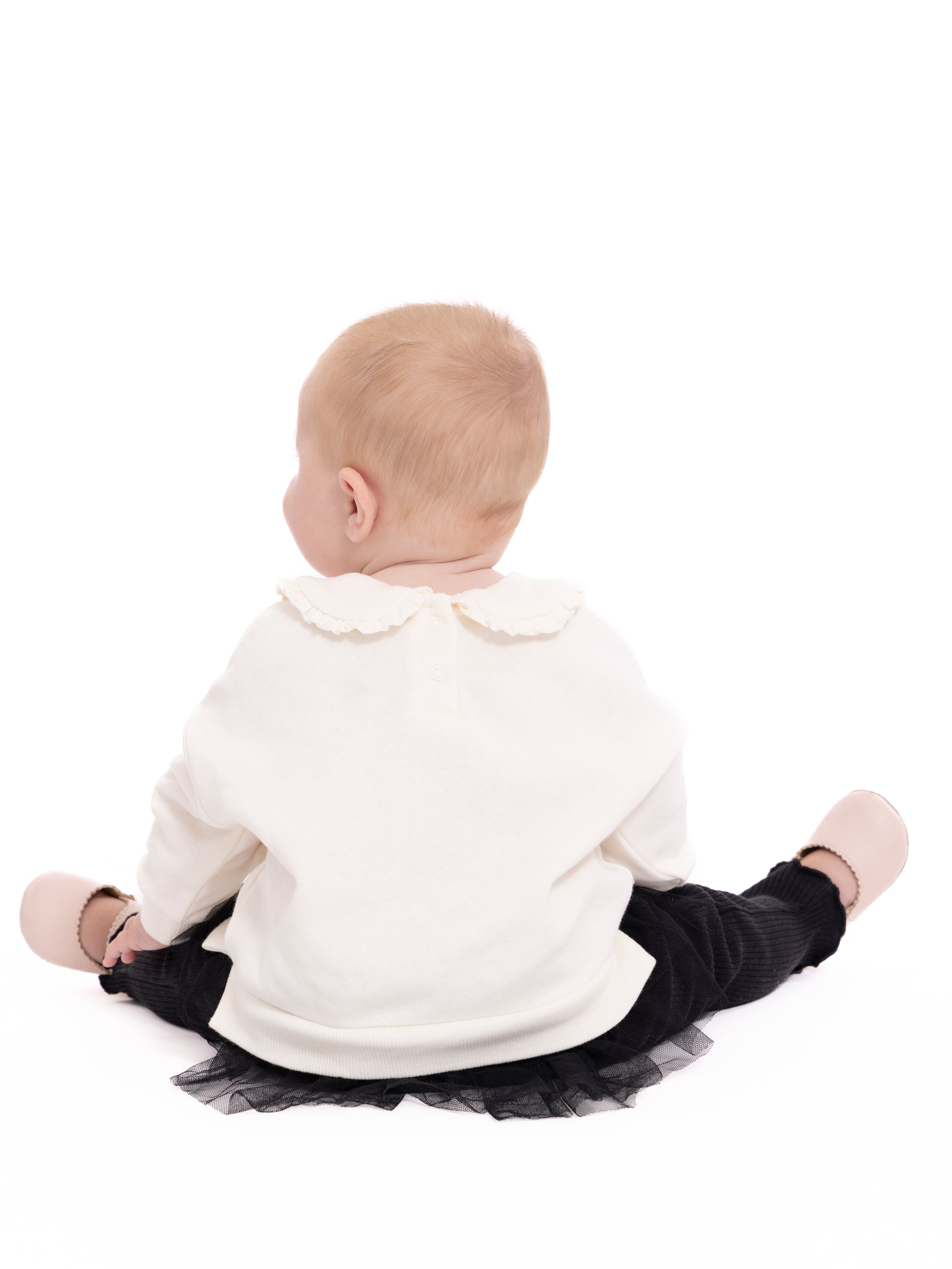 Hello Kitty Baby Girls Long Sleeve Collared Tunic and Leggings Set, 2-Piece, Sizes 0/3M-24M