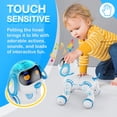 thumbnail image 3 of Juguete inteligente con control remoto Robot Dog Contixo R3 para niños de 3 a 12 años, azul, 3 of 7