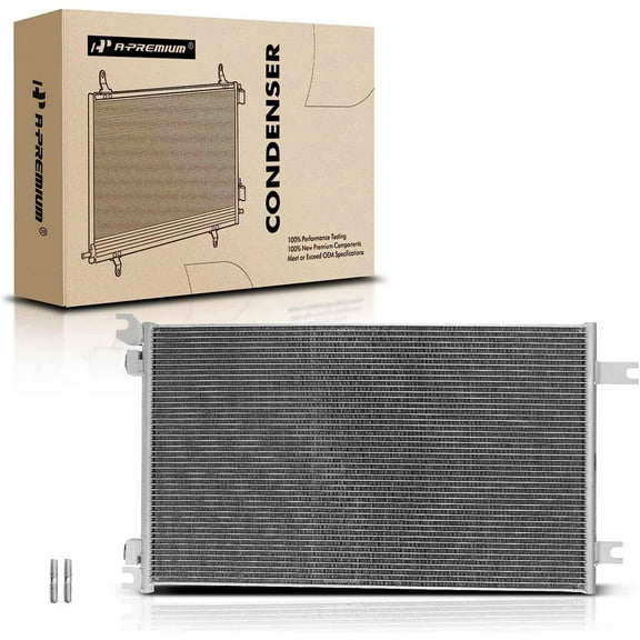 A-Premium Air Conditioning A/C Condenser Compatible with International Harvester ProStar 2010-2014, Replace# 30021, 8846053140