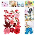 thumbnail image 5 of 1 Dried Flowers for Resin , Natural Pressed Flowers Leaves for Crafts, Candle,Jewelry Making, Embellishment, Nail, flower decor Red, 5 of 7