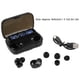 thumbnail image 3 of Auriculares Bluetooth Lámpara de respiración Pantalla LED HD Control táctil Auriculares inalámbricos para hablar Negro Sailing, 3 of 10