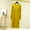 Yellow, variant on BUIGTTKLOP Womens Nightgowns Long Sleeve Sleepwear Crewneck Pleated Loungewear Loose Comfy Nightgowns