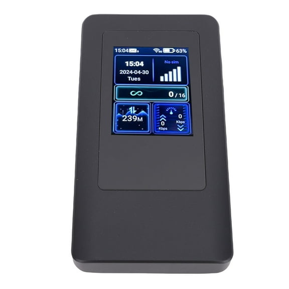 Enrutador Inalámbrico De Doble Banda, 2,4 GHz Y 5 GHz, Batería De 4200 MAh, Máximo 16 Dispositivos, WiFi Portátil 5G Para Trabajo Empresarial