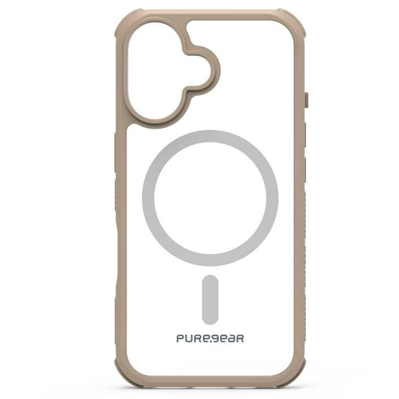 Funda Case PUREGEAR Dualtek Clear para iPhone 16 Trans Te