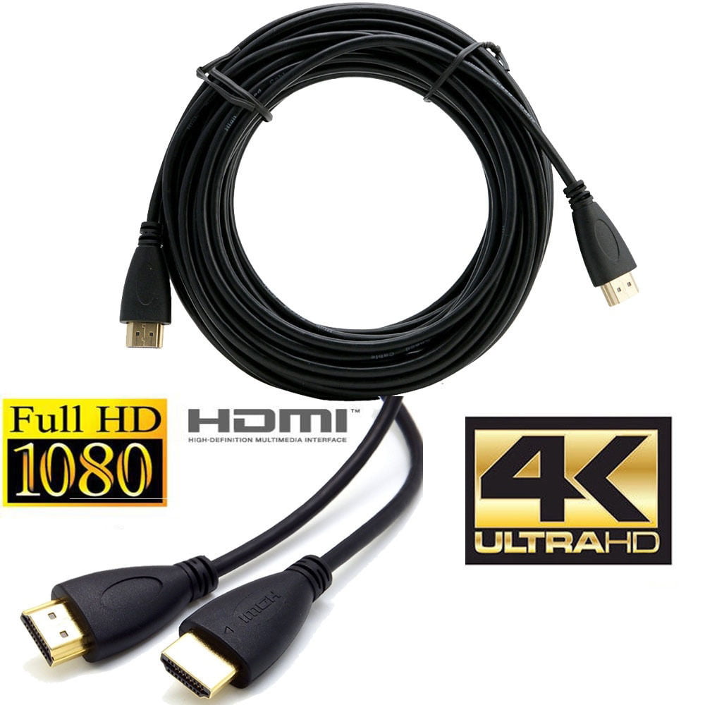 Premium HDMI Cable v2.0 Gold High Speed HDTV UltraHD HD 2160p 4K 3D 1M to 10 M 