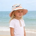 thumbnail image 3 of OGLCCG Toddler Bucket Sun Hat UPF 50+ Sun Protection Baby Bucket Hat Summer Beach Hats with Wide Brim for Boys Girls 1-8 Years, 3 of 7
