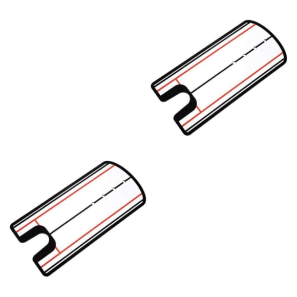 Yuarrent Espejo portátil de acrílico para práctica práctica de colocación en cualquier lugar espejo de alineación 310*150*5MM 310*150*5MM 2Conjunto