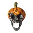 thumbnail image 1 of Halloween Skull Resin Statue Halloween for Office Home Desktop Ornament Figurine, 1 of 5