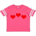 thumbnail image 3 of Inktastic 3 Red Hearts Boys or Girls Toddler T-Shirt, 3 of 5