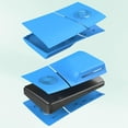 thumbnail image 3 of Slim Disc Edition Cover Plates with Cooling Vents for New PS5 Slim Console, Shell Panels for PlayStation 5 Slim Accessories Protective Replacement Faceplate (Starlight Blue), 3 of 12