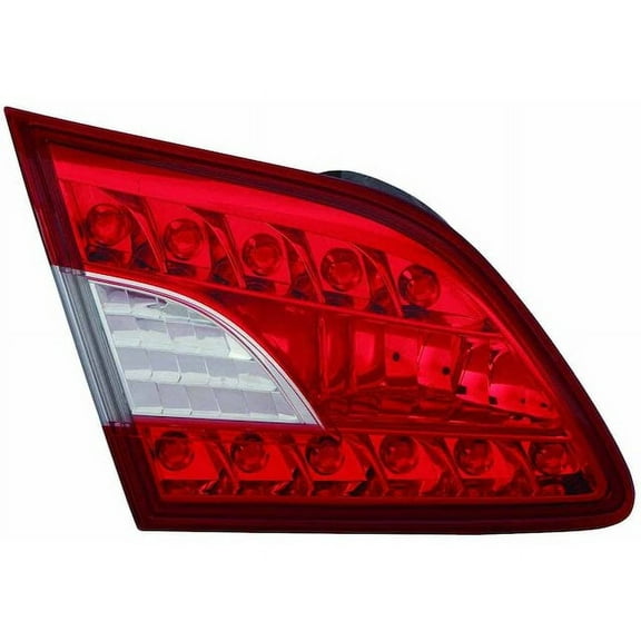 Left Inner Tail Light Assembly - Compatible with 2013 - 2015 Nissan Sentra 2014