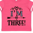 thumbnail image 4 of Inktastic 3rd Birthday 3 Year Old Arrow Girls Toddler T-Shirt, 4 of 5