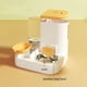 thumbnail image 3 of Automatic Dog Feeder Water Dispenser - Stainless Steel Feeding Bowl, Large Capacity & Detachable Design ShopWise Round, 3 of 9