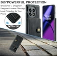 thumbnail image 6 of Case for OnePlus 11 5G,Detachable Magnetic Basic Case Wallet Card Cash Slot Case Cover Functional Kickstand Compatible with OnePlus 11 5G 2023 (Black), 6 of 18