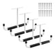 thumbnail image 1 of 4 ganchos de almacenamiento para garaje superior, ganchos colgantes para caña de pescar, escalera de madera Blanco, 1 of 7