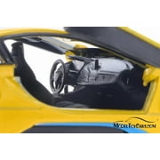 BMW i8 Hard Top, Yellow - Kinsmart 5379DA - 1/36 scale Diecast Model Toy Car (Brand New but NO BOX)