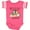 Football Pink and White, variant on Inktastic What Do You Call a Pile of Cats? a MEOWTAIN Boys or Girls Baby Bodysuit