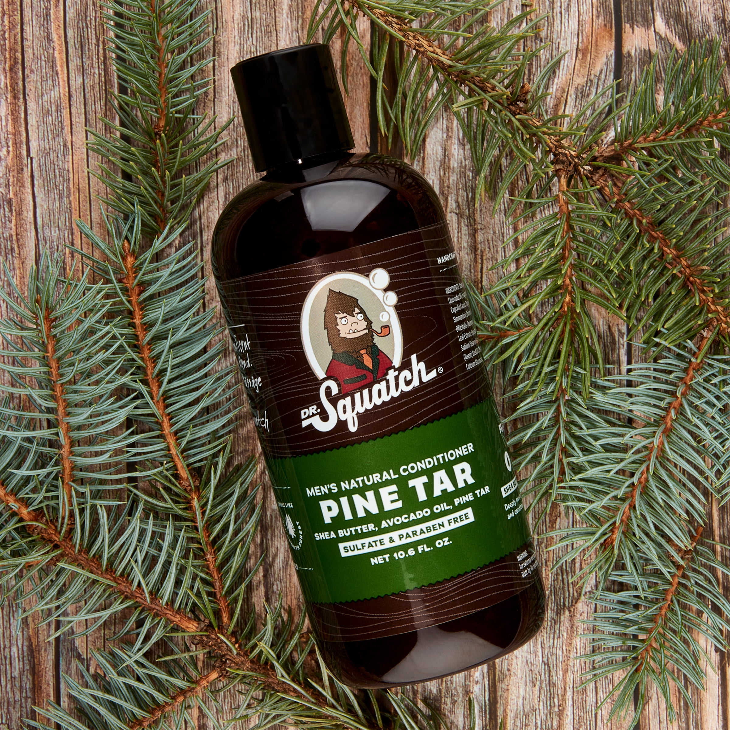 Dr. Squatch® Men's Natural Pine Tar Shampoo, 8 fl oz - Jay C Food Stores