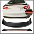 thumbnail image 3 of Ikon Motorsports Compatible with 13-20 Ford Fusion Long LED Style Rear Trunk Spoiler Wing Matte Black - ABS 2013 2014 2015 2016 2017 2018, 3 of 8