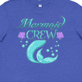 thumbnail image 4 of Inktastic Mermaid Crew Youth T-Shirt, 4 of 5