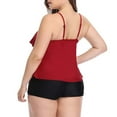 thumbnail image 2 of Womens Swimsuits Tankini Two Piece Swimming Suit Bathing Suit S-5XL, 2 of 3