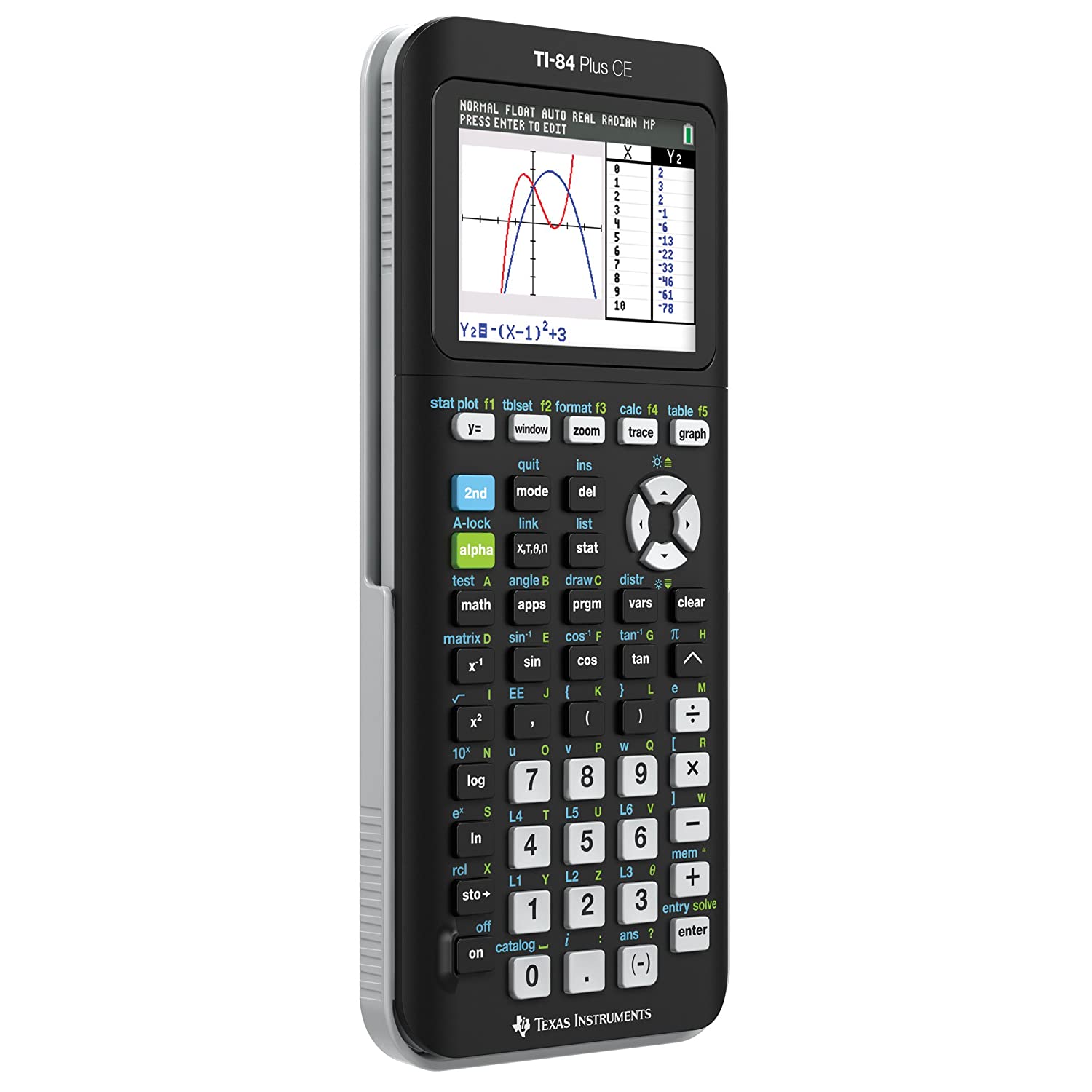 Texas Instruments TI-84 Plus CE Graphing Calculator, Black - image 3 of 5