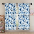 thumbnail image 5 of Blackout Kids Curtains,Pioneer Flower Floral Print Pattern Childrens Insulated Curtains Set Of 2,Bedroom Essentials,Toddler Room Decor 52"x63", 5 of 5