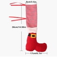 thumbnail image 3 of Inteprter Cubierta de la silla Decoración de Navidad Suministros de vacaciones Año Nuevo Accesorios para el hogar Cubiertas de de comedor Hotel Kits de decoración para fiestas Inteprter HA070142-00B, 3 of 6